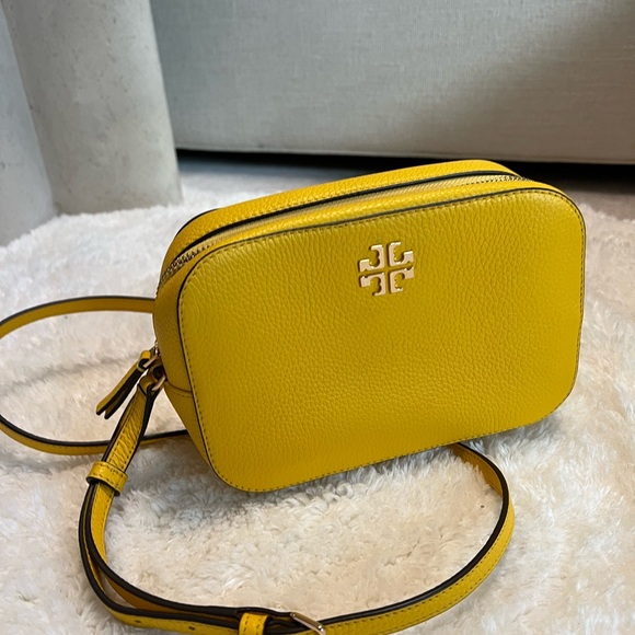 Tory Burch Yellow Fabric Shoulder Bag main image 1
